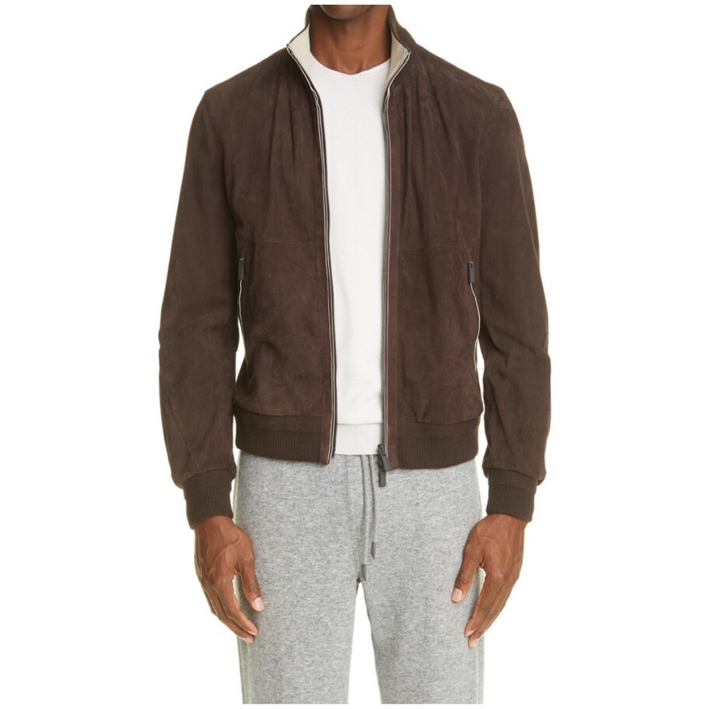 NWT Zegna Reversible Lambskin Jacket